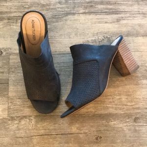 Heeled Slip On Booties